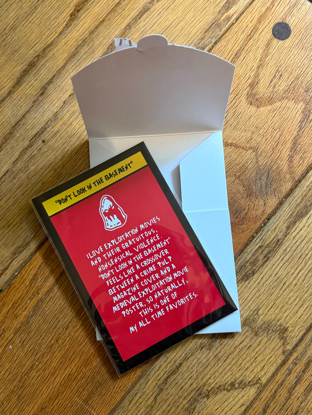 Warren Lotus Don't Look In the Basement T-shirt