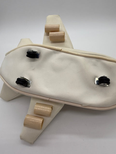 Japan Air Lines Airplane purse with wheels and functional zipper