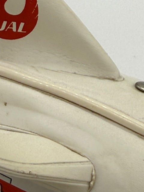 Japan Air Lines Airplane purse with wheels and functional zipper