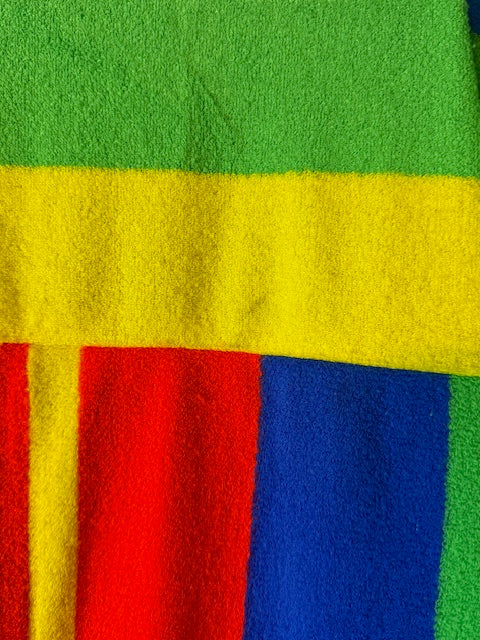 Neon stripes Catalina terry cloth shirt