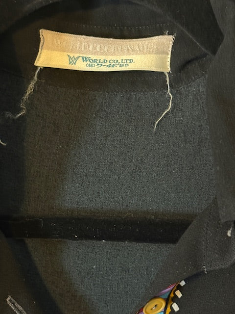 South Western sheer long sleeve