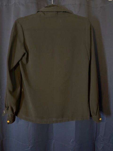 South Western sheer long sleeve